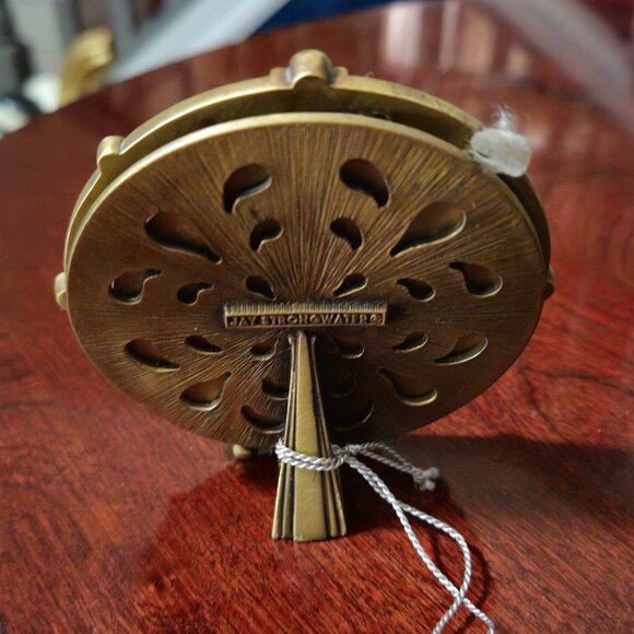 RARE NWT RETIRED JAY STRONGWATER FLORA & FAUNA AGATHA ROUND CRYSTAL ENAMEL FRAME - Picture 5 of 10